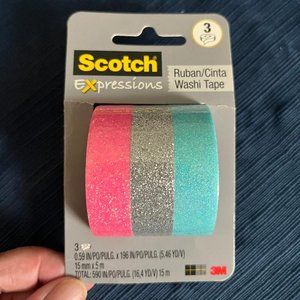 3 Pack Scotch Expressions Washi Tape